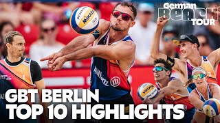 Die HEFTIGSTE TOP10 des SOMMERS😍😳  BEACHVOLLEYBALL HIGHLIGHTS  German Beach Tour [upl. by Atival]