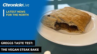 Greggs Taste Test The Vegan Steak Bake [upl. by Limber]