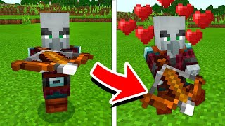 How to tame a PILLAGER in Minecraft [upl. by Yenahpets]