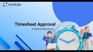 Learn to use Timesheet Approval feature [upl. by Ecarg]