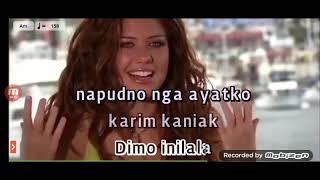 Ilocano Song  Dita Dennam Awan Nagbasolak Karaoke [upl. by Khajeh]