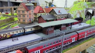 Aufbau einer Modelleisenbahn Spur TT Teil 3 Ende  Mitfahrt [upl. by Llecrad]