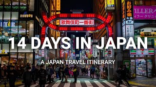 How to Spend 14 Days in Japan  A Japan Travel Itinerary [upl. by Ethelyn289]