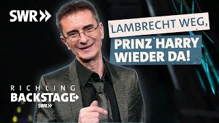 Lambrecht Pistorius Lindner Dschungelcamp Politik  richling backstage [upl. by Marlen]