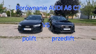 Porównanie audi a6 c7 przedlift z poliftem [upl. by Eylsel]