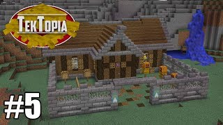 TekTopia 5  Barracks and Guards Minecraft Villager Mod [upl. by Mickelson708]