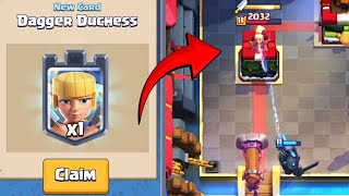 quotNEWquot DAGGER DUCHESS GAMEPLAY  Clash Royale [upl. by Hasin]