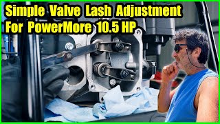 Optimizing Valve Lash for TroyBilt TB30 Powermore 105 HP Engine Performance [upl. by Bartolome574]