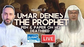 9 Umar denies Prophet Muhammad pen amp paper on his deathbed  S Ammar Nakshawani  Holy Ramadan [upl. by Asirram]