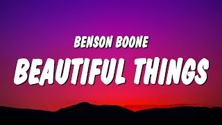 Benson Boone  Beautiful Things Lyrics [upl. by Puduns]