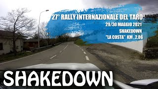 RALLY DEL TARO 2021  SHAKEDOWN [upl. by Aleksandr]