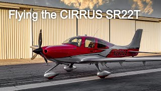 23 Flying a 2018 Cirrus SR22T G6 GTS  One of the Best Piston Single Engine [upl. by Rodavlas]