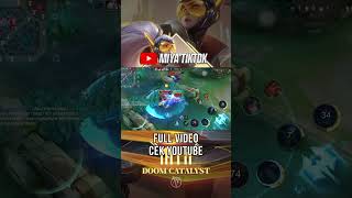 SOLO RANK IMMORTAL PAKAI MIYA miyatiktok mobilelegends [upl. by Sacrod]