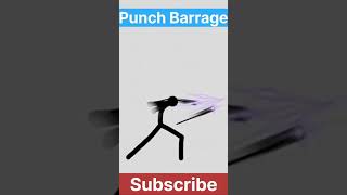 Punch Barrage animation [upl. by Alo]