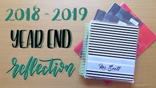 Teaching  2018  2019  End of Year Reflection [upl. by Brandea]