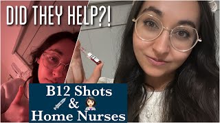 B12 Injections amp Home Nurses for Chronic Fatigue amp Deficiency  Severe ME  CFS amp POTS [upl. by Nathanial606]