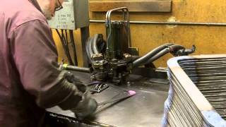 McCartys Sacro Ease Car Seat Cushions Manufacturing Steel Bending Process [upl. by Letsirhc]