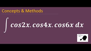 integrate cos2x cos4x cos6x dx  Integral cos 2x cos 4x cos 6x dx [upl. by Alma]