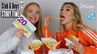 XXL McDonalds Mukbang 😏  Essen amp ganz viel Reden Adorable Caro [upl. by Julio]