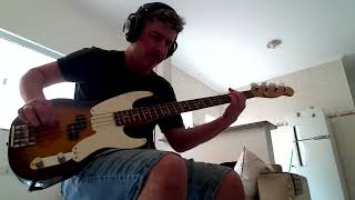 GREEN DAY Nice Guys Finish Last bass cover [upl. by Ihcego]