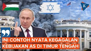 Putin Nilai Perang di Timur Tengah Bukti Kegagalan AS Palestina Terabaikan [upl. by Eynenihc]