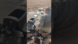 🇺🇦 soldiers disassemble a downed RussianIranian Shahed136 drone united24media warinukraine [upl. by Ariik116]