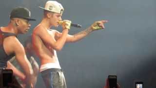 Justin Bieber BoyfriendBaby Shirtless San Jose 62613 HD [upl. by Luigino]