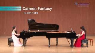 G Bizet  ARosenblatt  Carmen Fantasy on Themes for two pianos 4 hands [upl. by Fortin1]