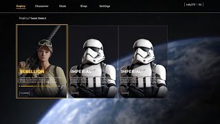 Star Wars Battlefront II UI Remake [upl. by Janifer]