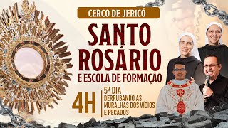 Cerco de Jericó e Escola de Formação  5º DIA  Derrubando as muralhas dos VÍCIOS E PECADOS  HESED [upl. by Aneelad]