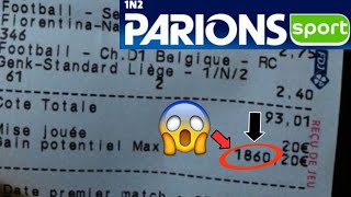 LA TECHNIQUE POUR GAGNER AU PARIONS SPORT 😱 [upl. by Currey]