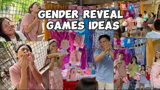 Gender Reveal Games Ideas  DIY Gender Reveal Box  Gender Reveal Ideas  Teacher Chu [upl. by Shewmaker]