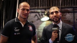 Junior dos Santos explains comment about Cain Velasquez [upl. by Hedi]