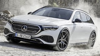 New 2024 MercedesBenz EClass Estate All Terrain E 300de 4MATIC MANUFAKTUR opalite white bright [upl. by Cahan337]