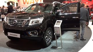 Nissan Navara 2017 In detail review walkaround Interior Exterior [upl. by Enilorac]