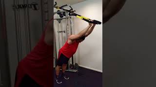 TRX Overhead Lat Latissimus Dorsi Shoulders and Abdominal Stretch [upl. by Croydon355]