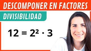 FACTORIZAR números 🧩 DESCOMPONER en FACTORES Primos [upl. by Johny714]