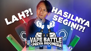 Vape Battle of Preva Indonesia  REVIEW VTC5A Preva VS VTC5A [upl. by Nillok149]