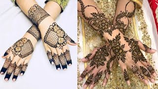 Easy Simple Back Hand Mehndi Design Latest Indian Mehndi DesignNew 2024 mahdi Design [upl. by Budworth681]