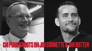 CM PUNK SHOOTS ON JIM CORNETTE amp IAN ROTTEN [upl. by Ilojne873]