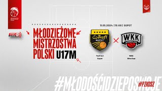 Trefl 1LO Sopot  WKK Wrocław Finał MMP U17M półfinał [upl. by Remled]