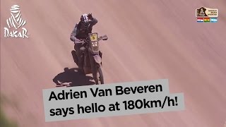 Stage 2  Top moment Van Beveren at 180kmh  Dakar 2017 [upl. by Jeavons598]