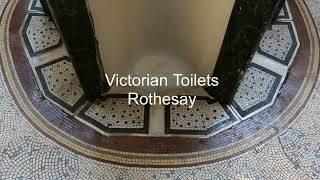 Rothesay Inside Victorian Toilets Rothesay Scotland [upl. by Eimac]