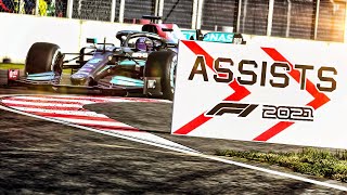 How Much Slower Is Using Assists On F1 2021 [upl. by Tootsie]