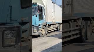 Truck with perishable goods trending asmr shortsvideo [upl. by Zevahc]