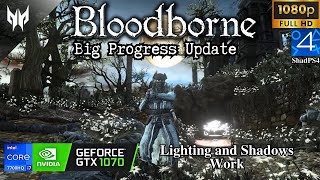 Bloodborne PC Big Progress Update ShadPS4 v021  GTX 1070 Laptop  I7 7700HQ [upl. by Aneri]