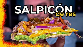 Un Buen SALPICÓN de RES  Receta extra  JUS PALTA  Comida Casera [upl. by Relyat]