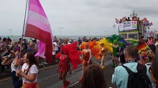 Brighton Pride Parade 2019 [upl. by Ynatil]