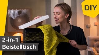 DIY 2in1 Beistelltisch selber bauen  Roombeez – powered by OTTO [upl. by Eniawd421]