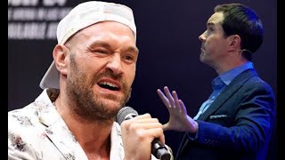 Youre getting chinned Tyson Fury threatens Jimmy Carr over gypsy Holocaust joke [upl. by Alpert]